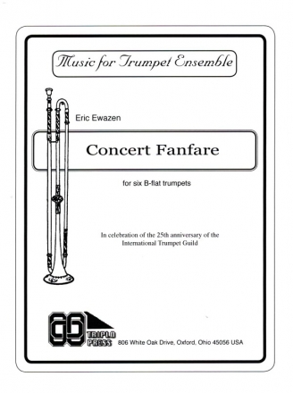 Concert Fanfare for 6 trumpets score and parts