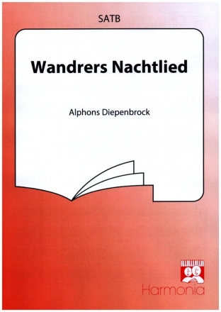 Wandrers Nachtlied fr gem Chor a cappella Chorpartitur