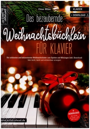 Das bezaubernde Weihnachtsbchlein (+Online Audio) fr Klavier