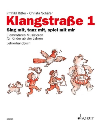 Klangstrae 1 und 2 - groes Kombi-Paket (+CD) Lehrerordner 1 und 2 + Kinderhefte mit CD 1 und 2 + 2 Anwesenheitsheft Paket - Lehrerordner 1 (ED 8534) und 2(ED 8535) + Kinderhefte mit CD 1