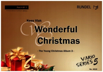 Wonderful Christmas fr 5 Blser (Ensemble) 4. Stimme in B Baschlssel (BeNeLux) (Trombone, Baritone, Euphonium)