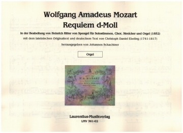 Requiem d-Moll fr Solostimme, gem Chor, Streicher und Orgel Orgel