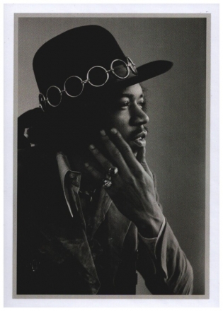 Baron Wolman Greetings Card - Jimi Hendrix Post card