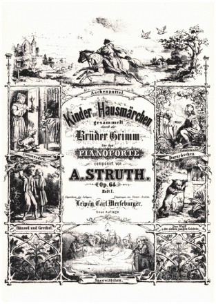 Kinder- und Hausmrchen der Brder Grimm op.64 Band 1+2 fr Klavier Set