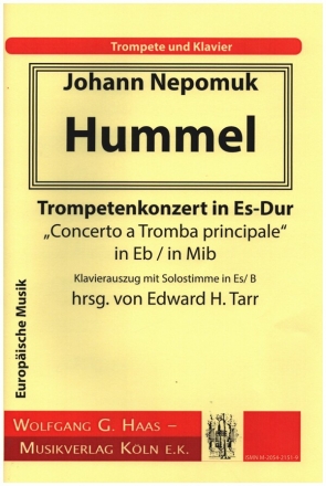 Concerto a Tromba principale Es-Dur fr Trompete und Klavier