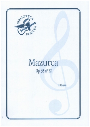 Mazurka op.33 no.22 para guitarra