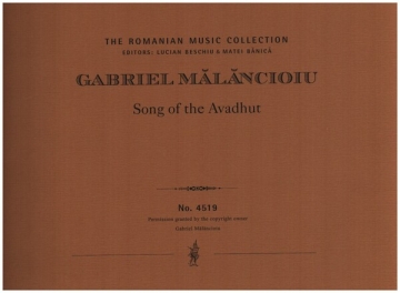 Song for the Avadhut for soprano and violin score