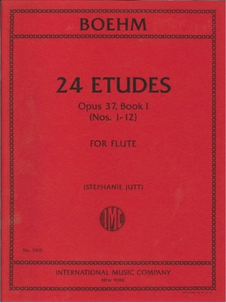 24 Etudes op.37, book 1 (Nos.1-12) for flute