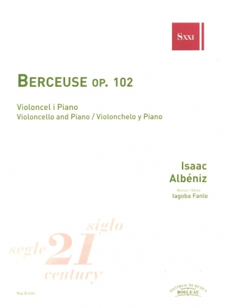 Berceuse para violoncelo y piano