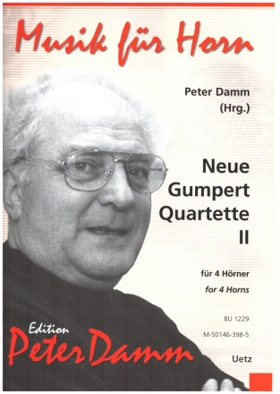 Neue Gumbert-Quartette Band 2 fr 4 Hrner Partitur und Stimmen