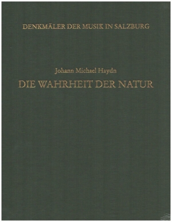 Die Wahrheit der Natur fr Soli, gem Chor und Orchester Partitur (Leinen)