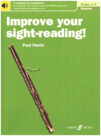 Improve your Sight-Reading Grades 1-5 (+Online Audio) for bassoon