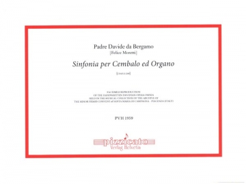 Sinfonia per Cembalo ed Organo Facsimile