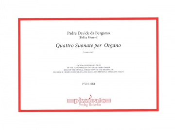 Quattro Suonate (CFMP.R1292) per Organo  Facsimile