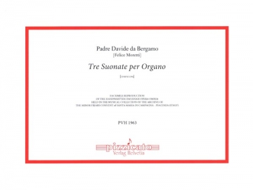 Tre Suonate (CFMP.R 1294) per Organo Facsimile