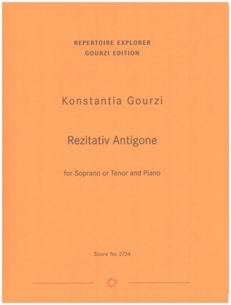 Rezitativ Antigone op.81  (2019) for soprano or tenor and piano 2 scores