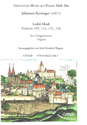 Lesbii Modi Band 1 fr 2 Singstimmen und Orgel Partitur und Stimmen