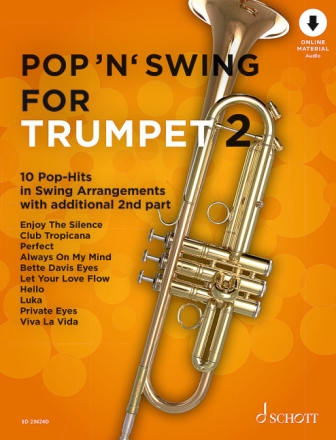 Pop 'n' Swing vol.2 (+Online Audio) for trumpet