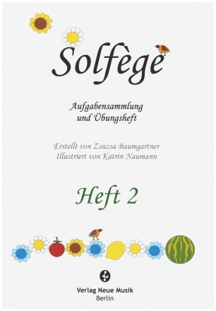 Solfge Band 2  Aufgabensammlung und bungsheft