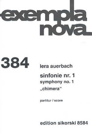 Sinfonie Nr.1 fr Orchester Partitur