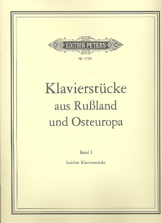 Leichte Klavierstcke russischer und sowjetischer Komponisten