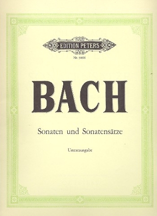 Sonaten und Sonatenstze fr Klavier, BWV 963-966, 968, 1019