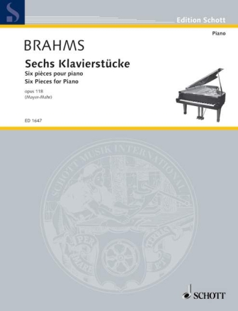 Sechs Klavierstcke op. 118 fr Klavier