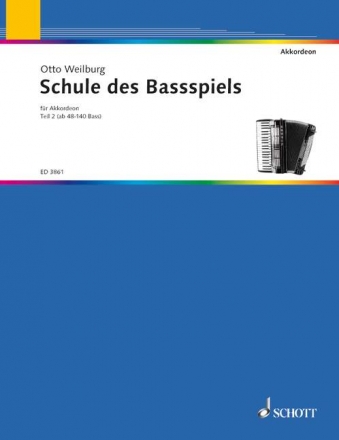 Schule des Bassspiels Band 2 fr Akkordeon (ab 48-140 Bass)