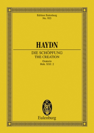 Die Schpfung Hob.XXI:2 fr Soli, Chor und Orchester Studienpartitur