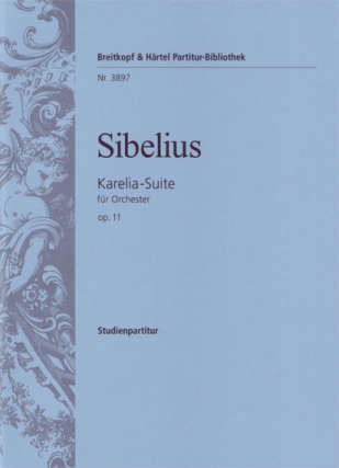 Karelia op.11 Suite fr Orchester Studienpartitur