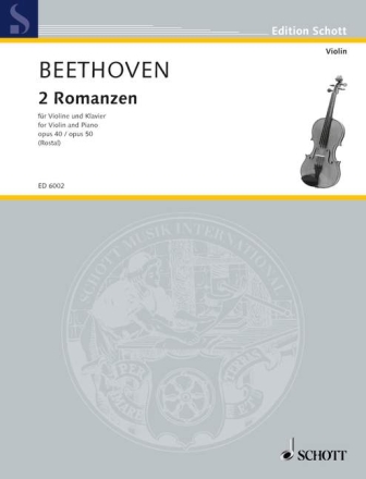 Romanzen op.40 und op.50 fr Violine und Klavier