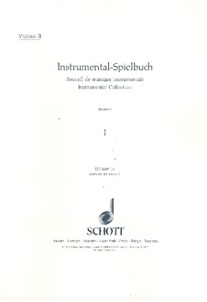 Instrumental-Spielbuch Band 1 fr Orchester Violine 2