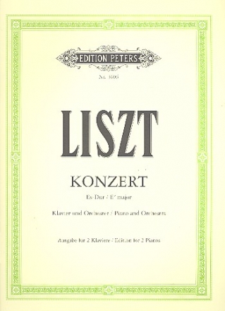 Konzert Es-Dur Nr.1 fr Klavier und Orchester fr 2 Klaviere