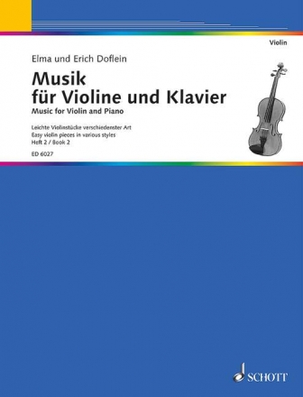 Musik fr Violine und Klavier Band 2 fr Violine und Klavier