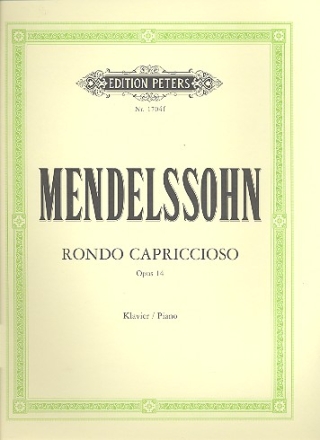 Rondo capriccioso op.14 fr Klavier