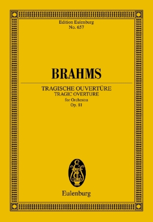 Tragische Overtre d-Moll op.81 fr Orchester Studienpartitur