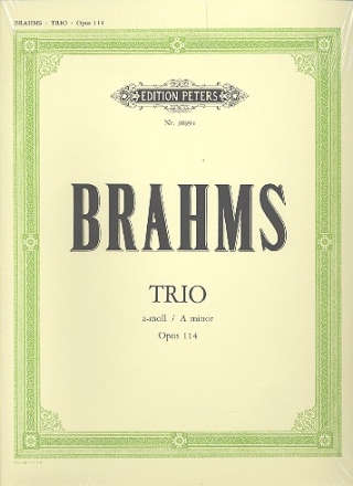 Trio Nr.5 op.114 fr Klarinette in A, Violoncello und Klavier