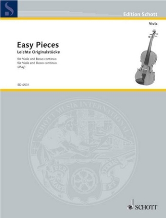 Leichte Originalstze fr Viola und Basso continuo