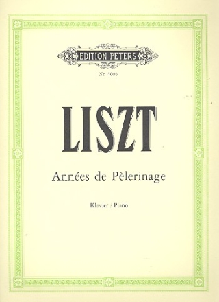 Annes de Plerinage fr Klavier