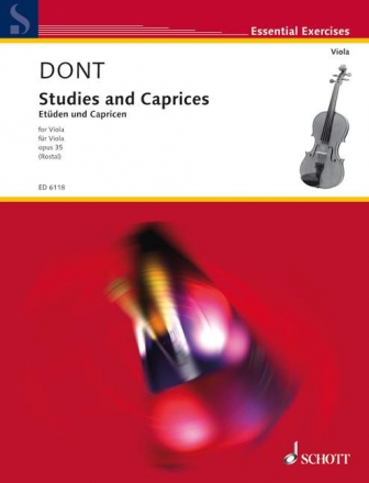 Etden und Capricen op.35 fr Viola