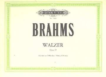 Walzer op.39 fr Klavier zu 4 Hnden