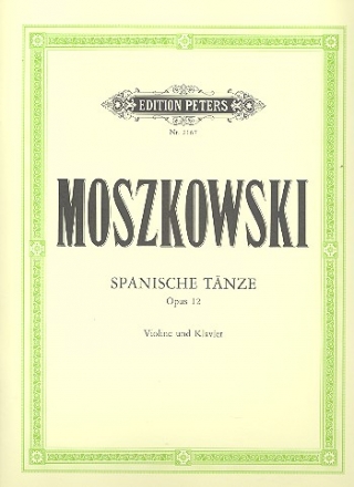 Spanische Tnze op.12 fr Violine und Klavier