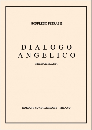 Dialogo angelico per 2 flauti partitura