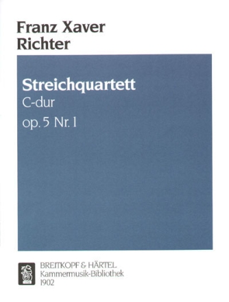 Streichquartett C-Dur op.5,1 fr Streichquartett Stimmen