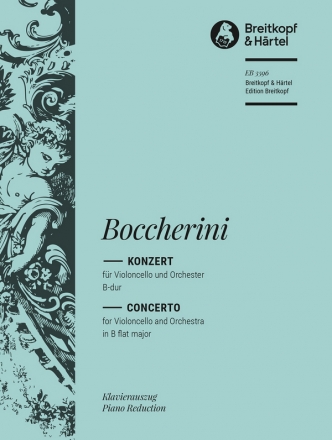 Konzert B-Dur fr Violoncello und Orchester fr Violoncello und Klavier