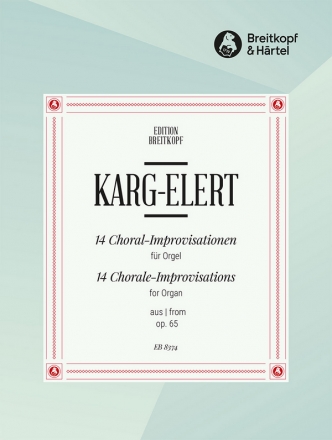 14 Choral-Improvisationen aus op.65 fr Orgel