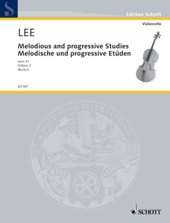 Melodische und progressive Etden op.31 Band 2 fr Violoncello