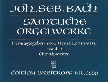 Smtliche Orgelwerke Band 10 Choralpartiten 