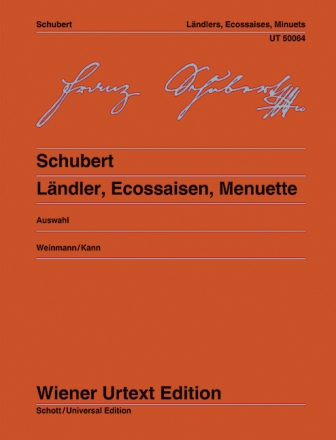 Lndler Ecossaisen Menuette fr Klavier