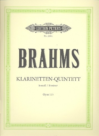 Quintett h-Moll op.115 fr Klarinette und Streichquartett 5 Stimmen